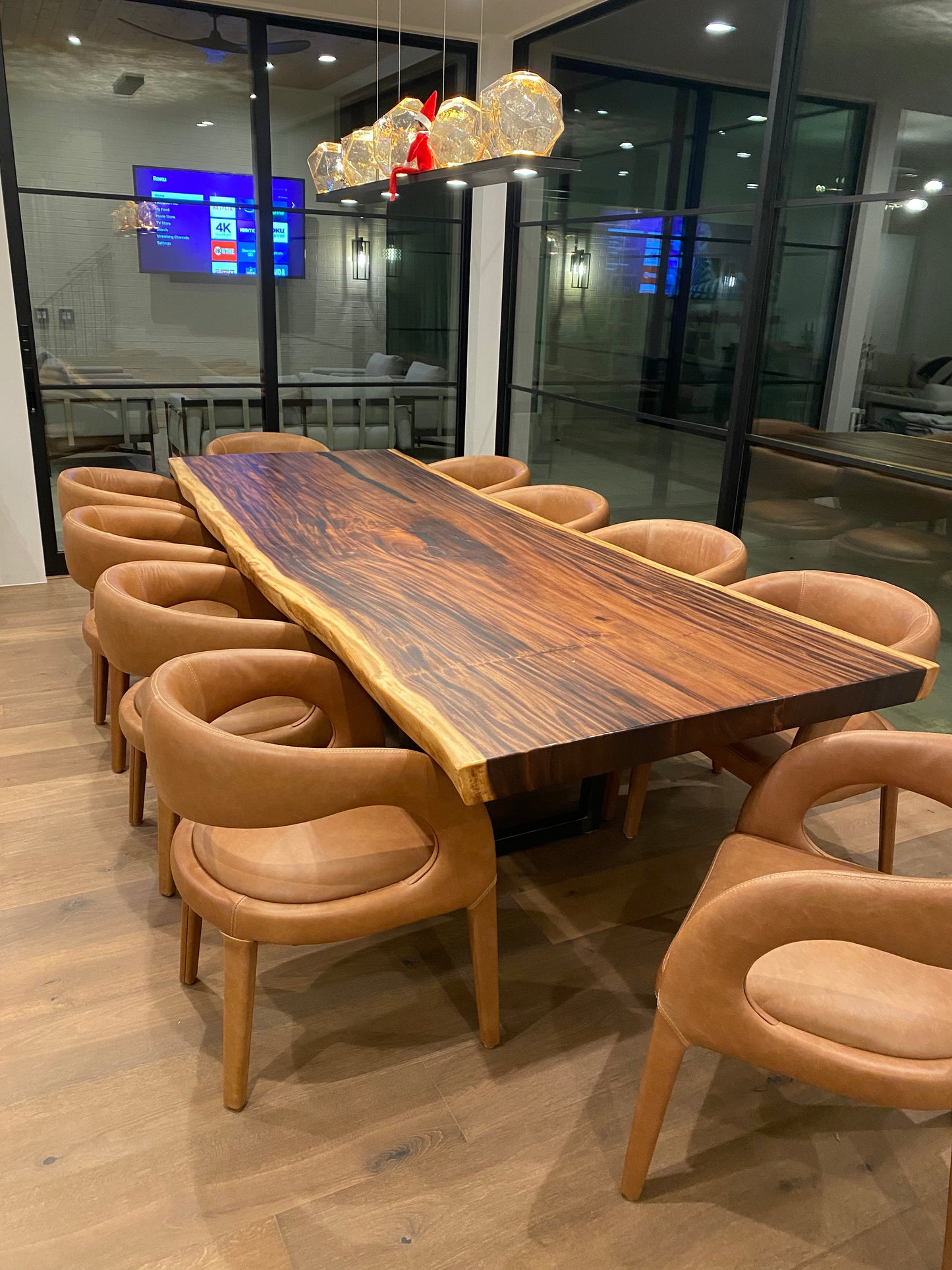 Live Edge Acacia Single Slab Table