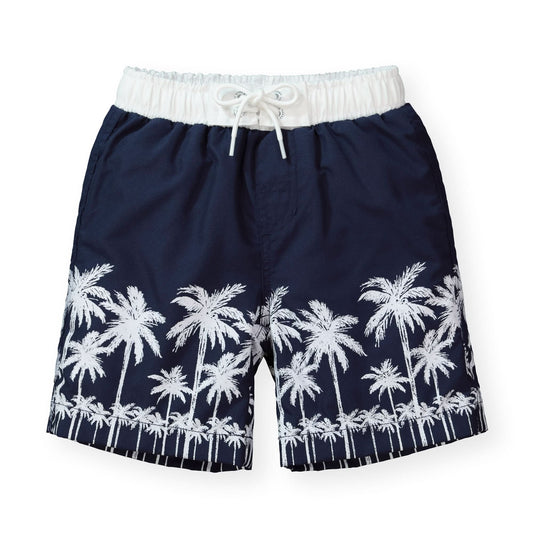 Board Short with Elastic Waist