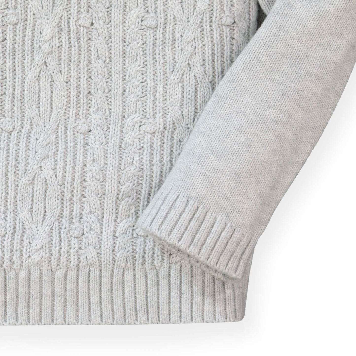 Cable Button Sweater