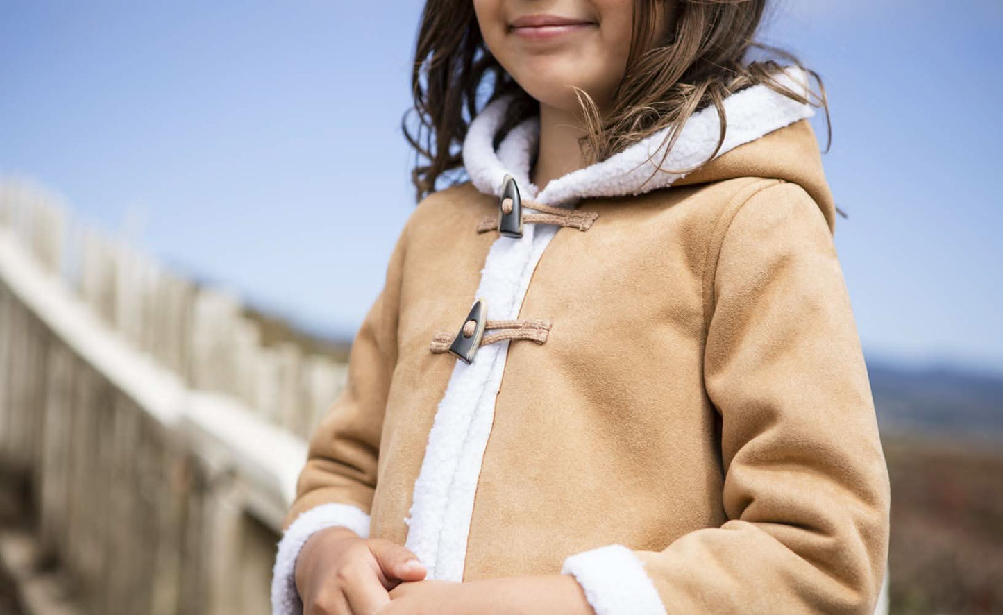 Hooded Shearling Jacket