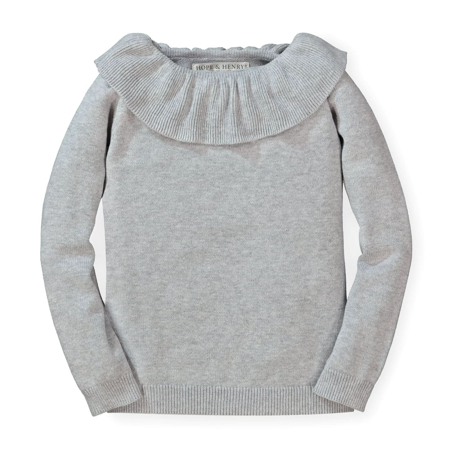 Organic Ruffle Collar Sweater - Baby