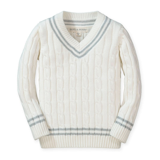 V-Neck Cricket Sweater