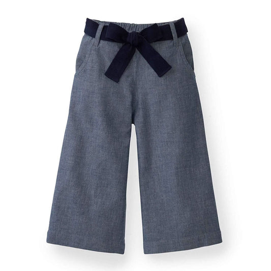 Wide Leg Cropped Pant - Baby